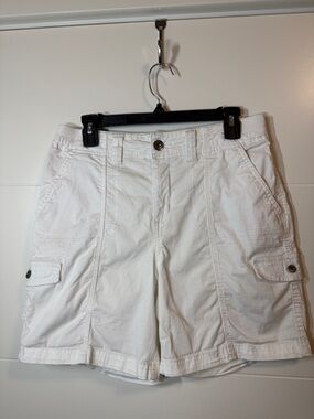Style & Co. White Women's Cargo Shorts